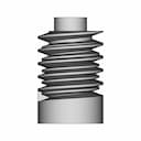 Worm Gear - Downloadable CAD Representation_90_0_degree_snapshot