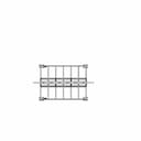 Glass Transport Trolley (Without Separator) | High-Quality CAD Model_270_0_degree_snapshot