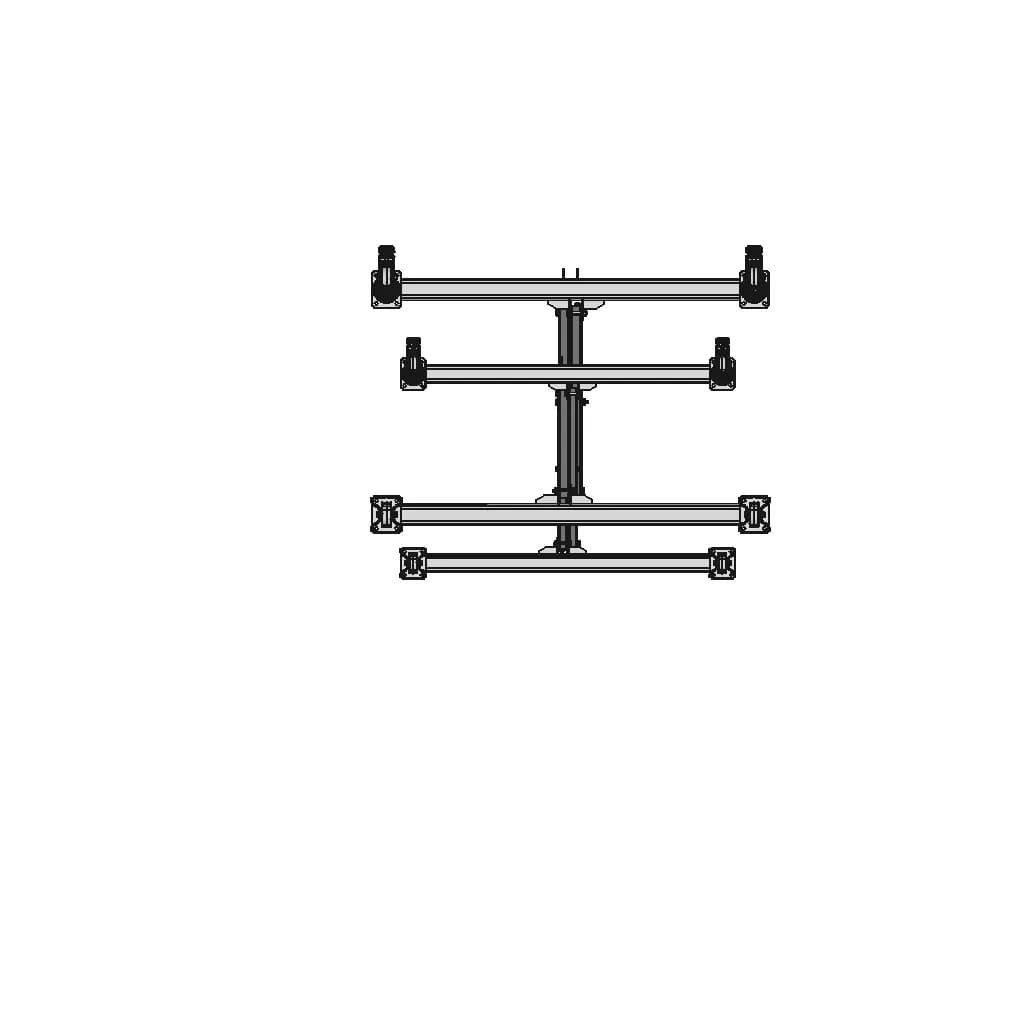 Glass Transport Trolley (Double Sided) - Downloadable CAD Representation_90_0_degree_snapshot