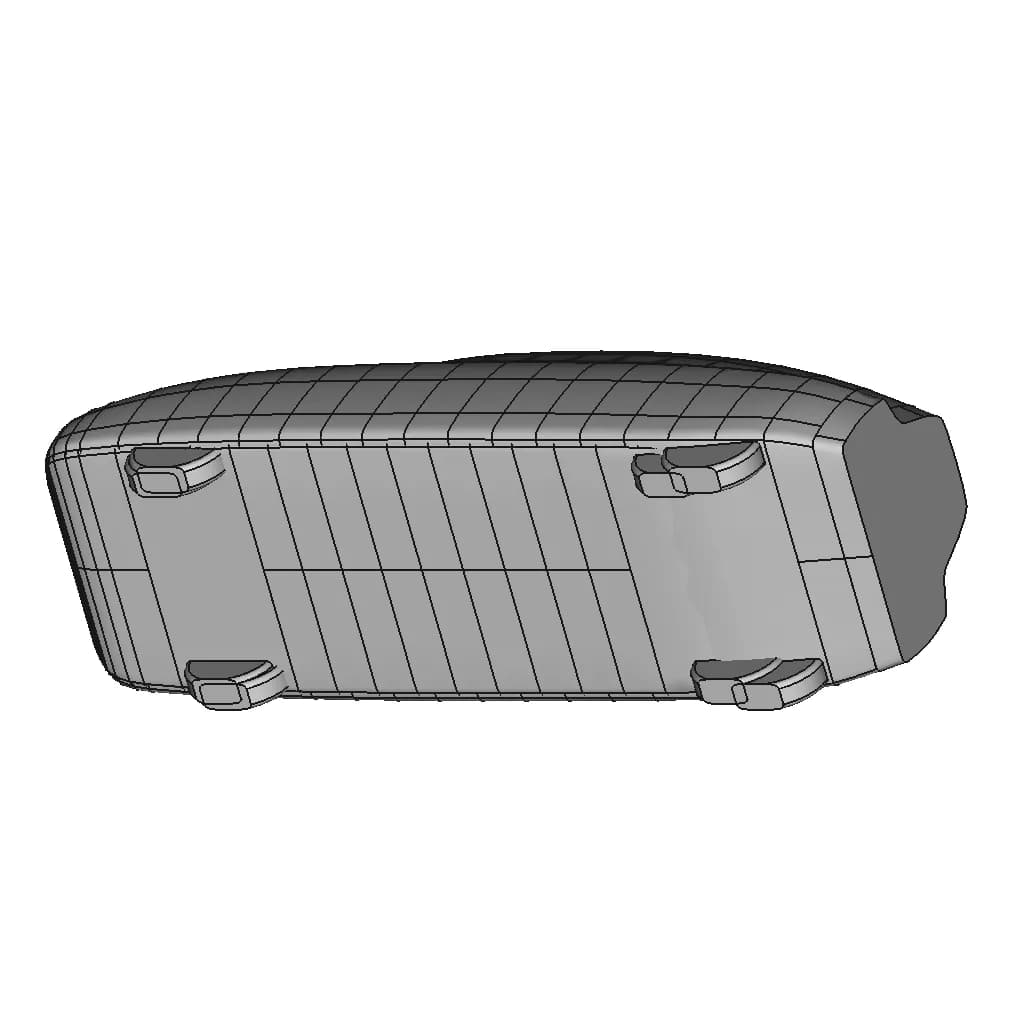Asmo Vehicle For Cfd Studies | High-Quality CAD Model_60_30_degree_snapshot