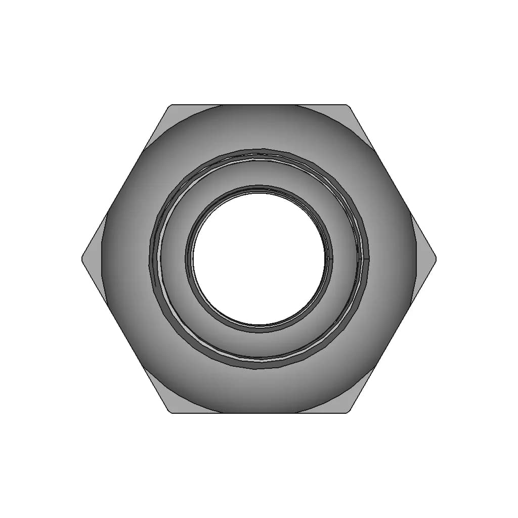 Jis Stud Mount Wheel Lug Nuts - Downloadable CAD Representation_0_0_degree_snapshot