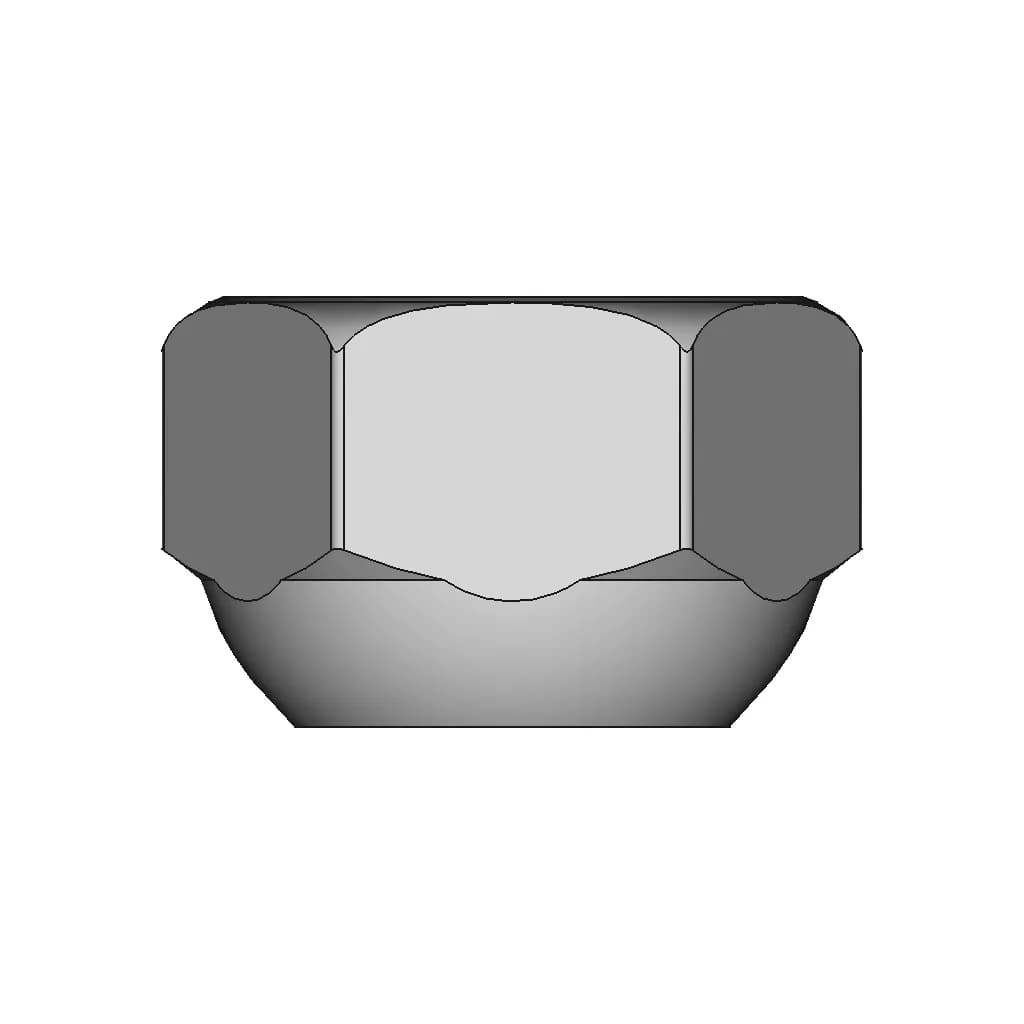Jis Stud Mount Wheel Lug Nuts - Downloadable CAD Representation_270_0_degree_snapshot