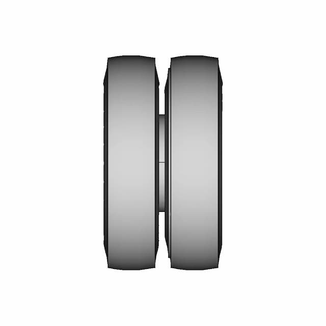Demountable Dual Rear Wheel 10.00 R20 - Standard Mechanical Component