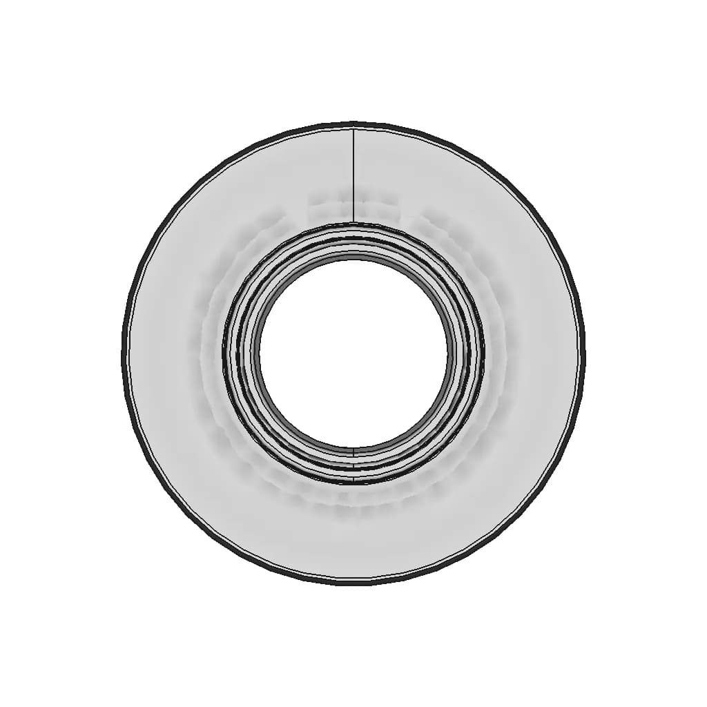 Demountable Dual Rear Wheel 10.00 R20 - Standard Mechanical Component_0_270_degree_snapshot