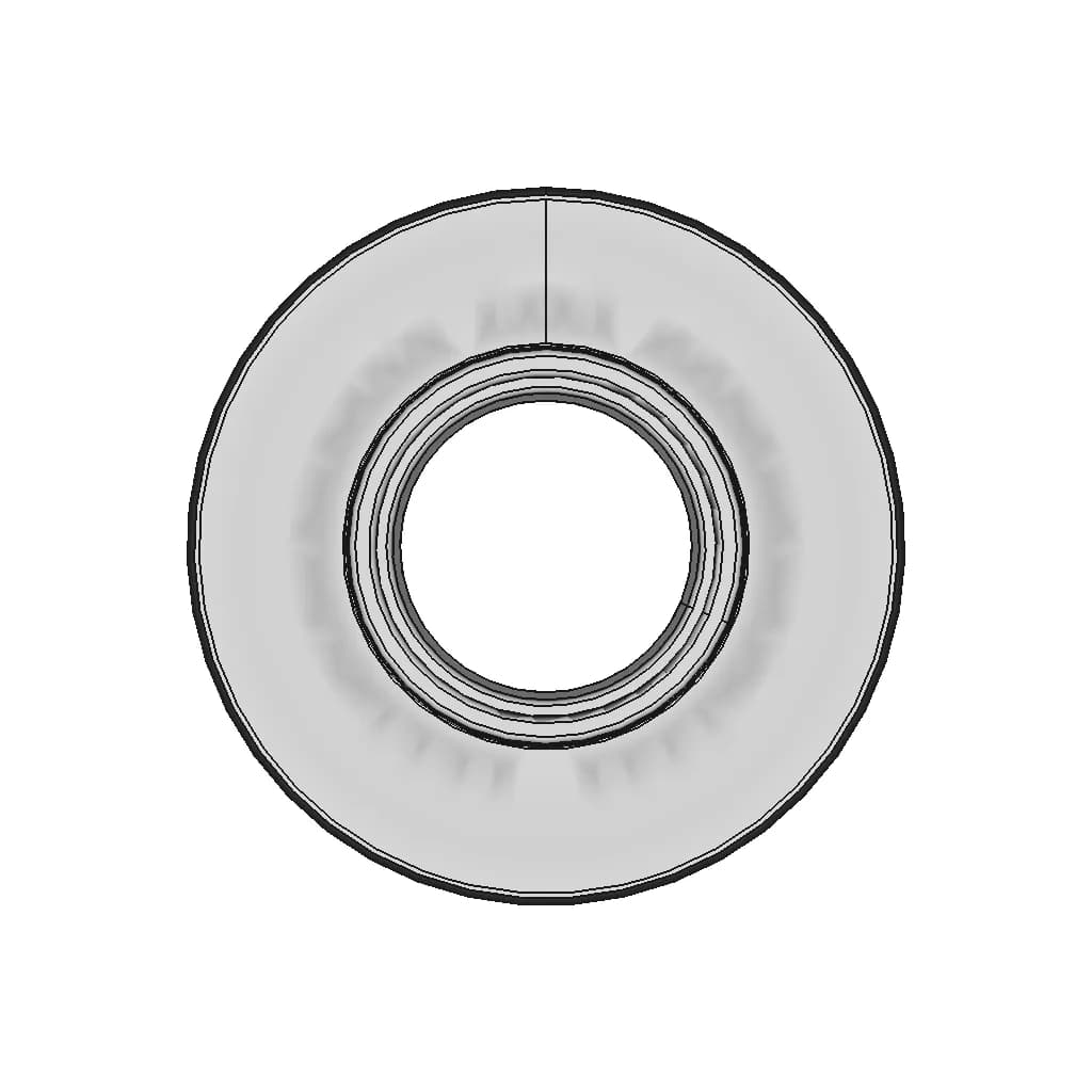 Demountable Dual Rear Wheel 10.00 R20 - Standard Mechanical Component_0_90_degree_snapshot