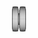 Demountable Dual Rear Wheel 10.00 R20 - Standard Mechanical Component_270_0_degree_snapshot