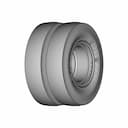 Demountable Dual Rear Wheel 10.00 R20 - Standard Mechanical Component_60_30_degree_snapshot