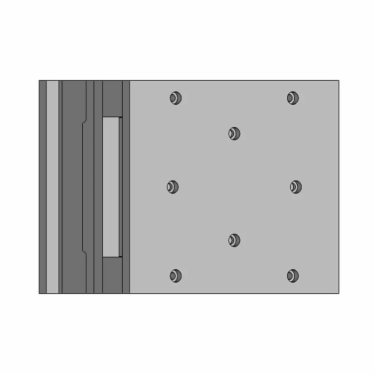 Multi Cavity Mould In Nx - Downloadable CAD Representation