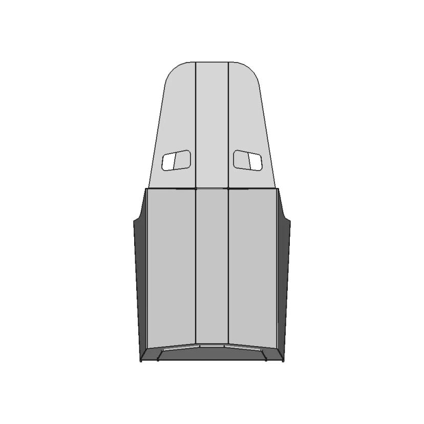 Aluminium Race Seat - Downloadable CAD Representation
