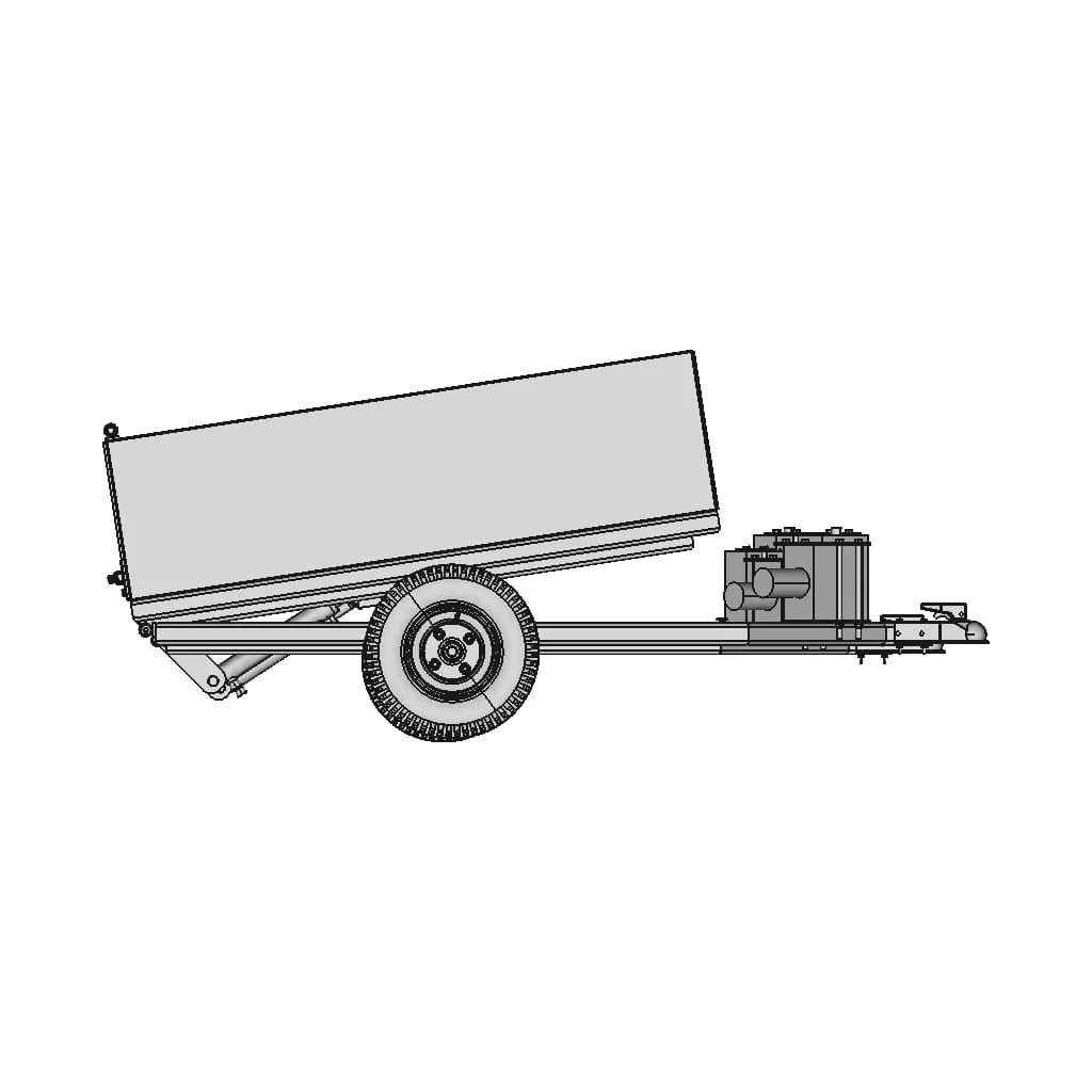 Hydraulic Trailer - Standard Mechanical Component_0_0_degree_snapshot