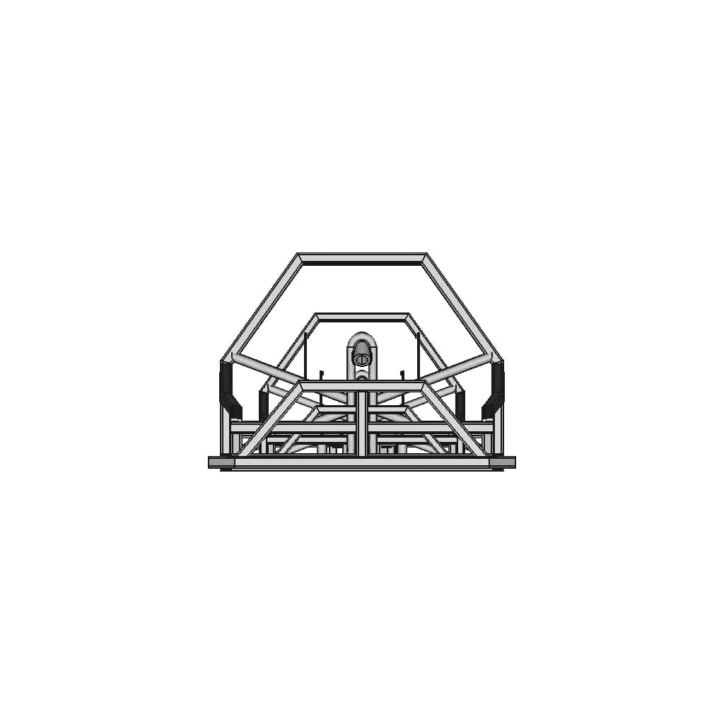 Engine Powered Go-Kart Chassis | High-Quality CAD Model_0_90_degree_snapshot