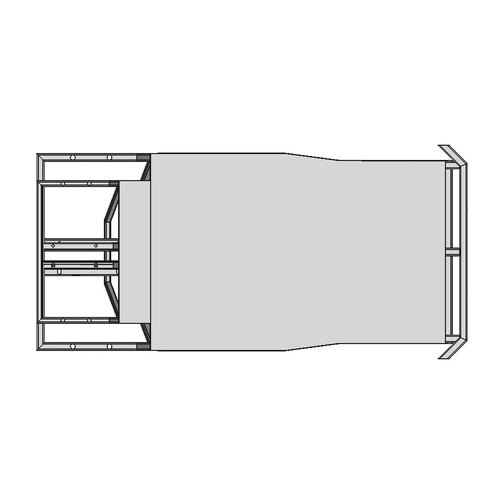 Engine Powered Go-Kart Chassis | High-Quality CAD Model_90_0_degree_snapshot