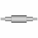 Simple Shaft - Standard Mechanical Component_270_0_degree_snapshot