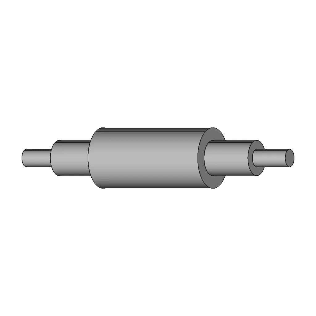 Simple Shaft - Standard Mechanical Component_60_30_degree_snapshot