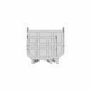 5 Cubic Meter Garbage Bin Heavy-Duty For Roll Over Truck - Standard Mechanical Component_0_0_degree_snapshot