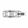 High-Detail Electric Scooter Chassis 3D Model - Downloadable CAD Representation_0_0_degree_snapshot