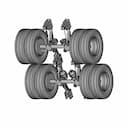 Eixo De Carreta Duplo - Downloadable CAD Representation_60_30_degree_snapshot