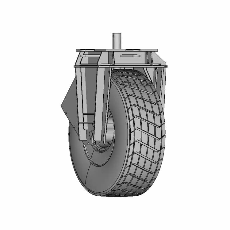 Otr Wheel For Heavy Machinery | 3D Engineering Design File