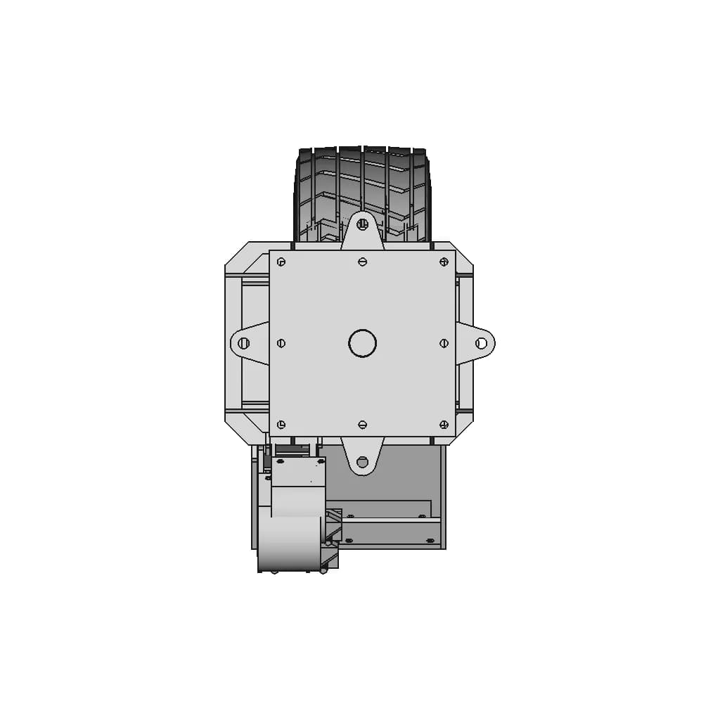 Otr Wheel For Heavy Machinery | 3D Engineering Design File_270_0_degree_snapshot