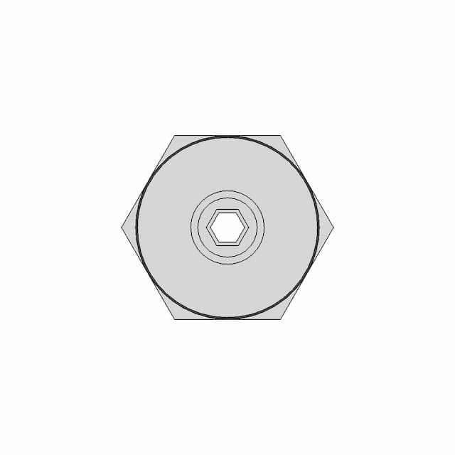 Threaded Pneumatic Fitting - Downloadable CAD Representation