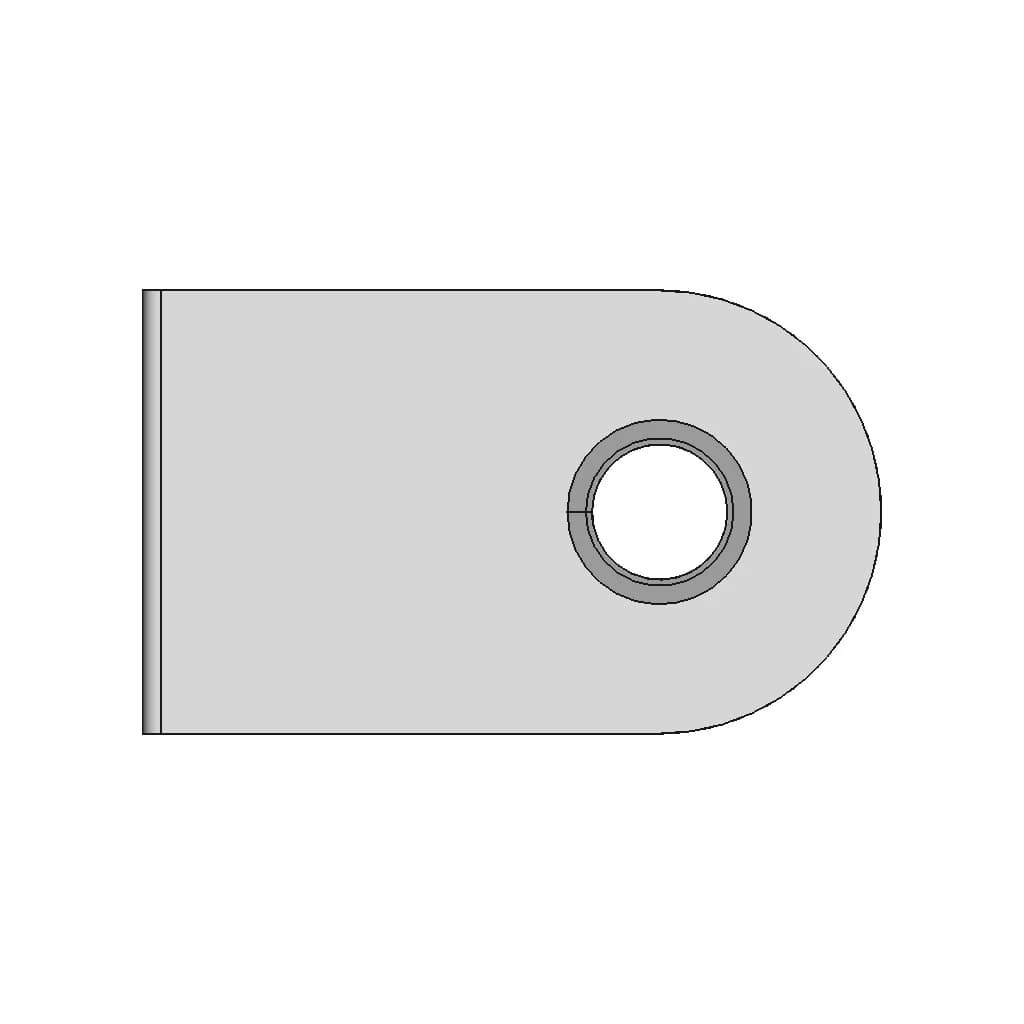 Plastic Clip For Screws 4Mm Of Diameter - Standard Mechanical Component_0_0_degree_snapshot
