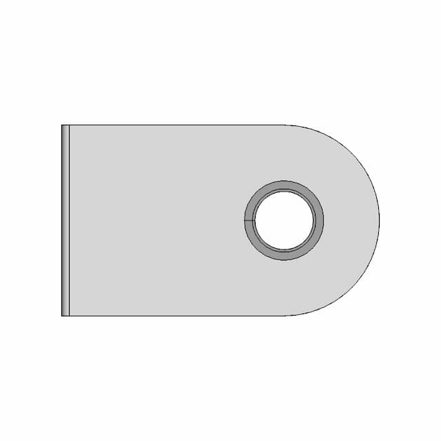 Plastic Clip For Screws 4Mm Of Diameter - Standard Mechanical Component