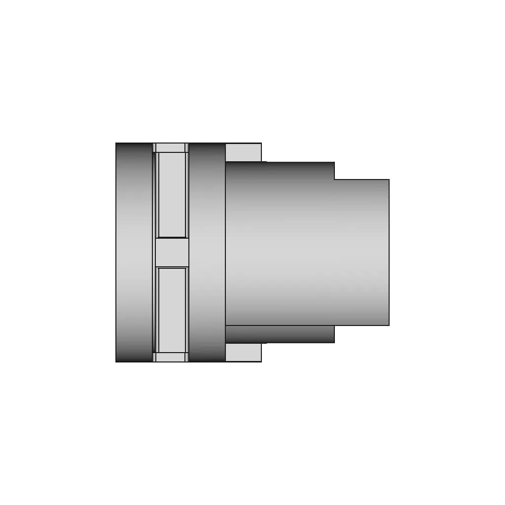 Plastic Clip For Screws 4Mm Of Diameter - Standard Mechanical Component_0_90_degree_snapshot