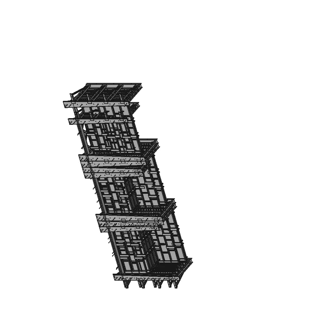 Стеллаж Для Хранения Листового Металла 3000Х1500 Мм | 3D Engineering Design File_60_30_degree_snapshot