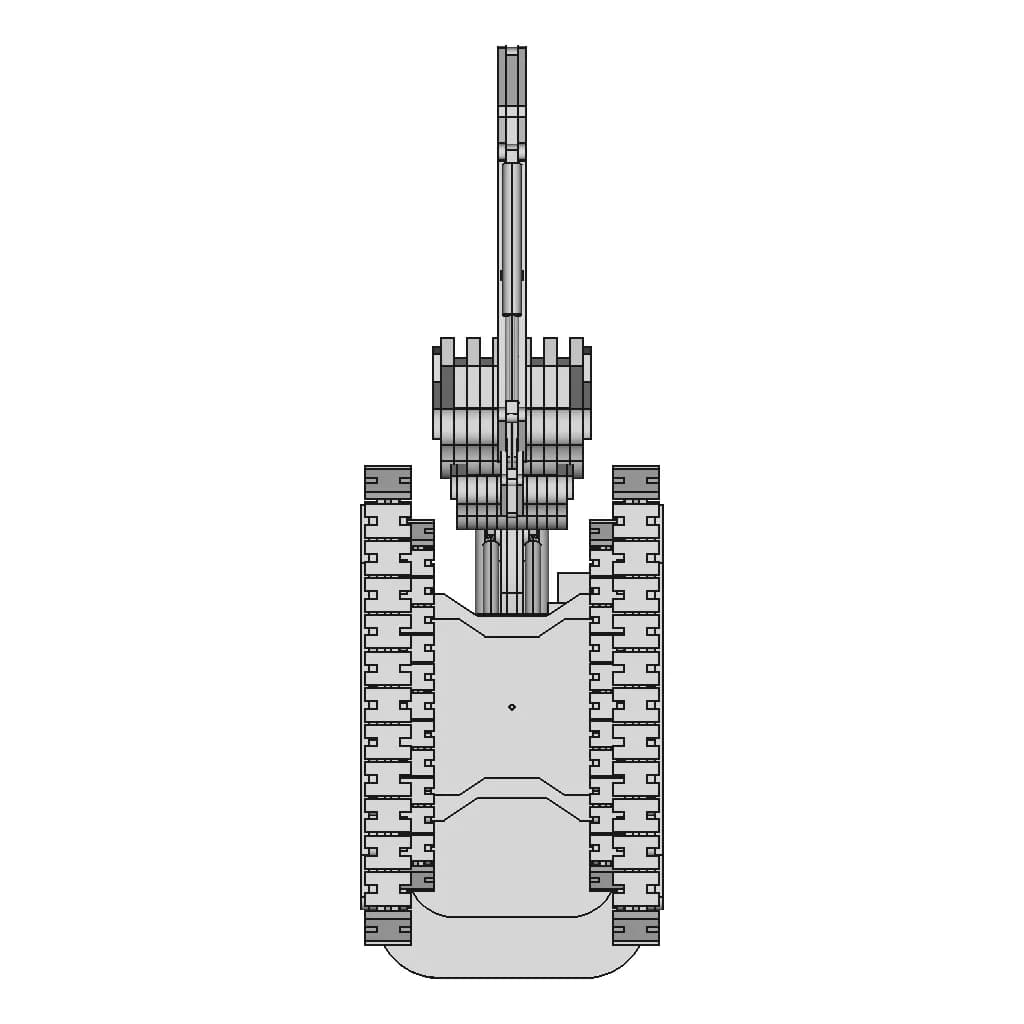 Excavator Wooden Toy | High-Quality CAD Model_90_0_degree_snapshot