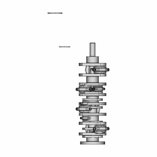 4 Stroke Cylinder Engine | High-Quality CAD Model