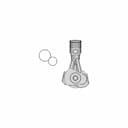 4 Stroke Cylinder Engine | High-Quality CAD Model_270_0_degree_snapshot