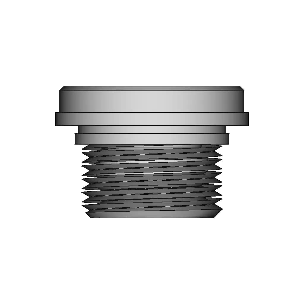 Threaded Plug Din 908-St-M16X1_5-A | High-Quality CAD Model_0_270_degree_snapshot