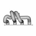 Sr20Det Top Mount Turbo Manifold V.2 | High-Quality CAD Model_0_0_degree_snapshot