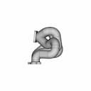 Sr20Det Top Mount Turbo Manifold V.2 | High-Quality CAD Model_0_270_degree_snapshot