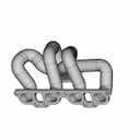 Sr20Det Top Mount Turbo Manifold V.2 | High-Quality CAD Model_60_30_degree_snapshot