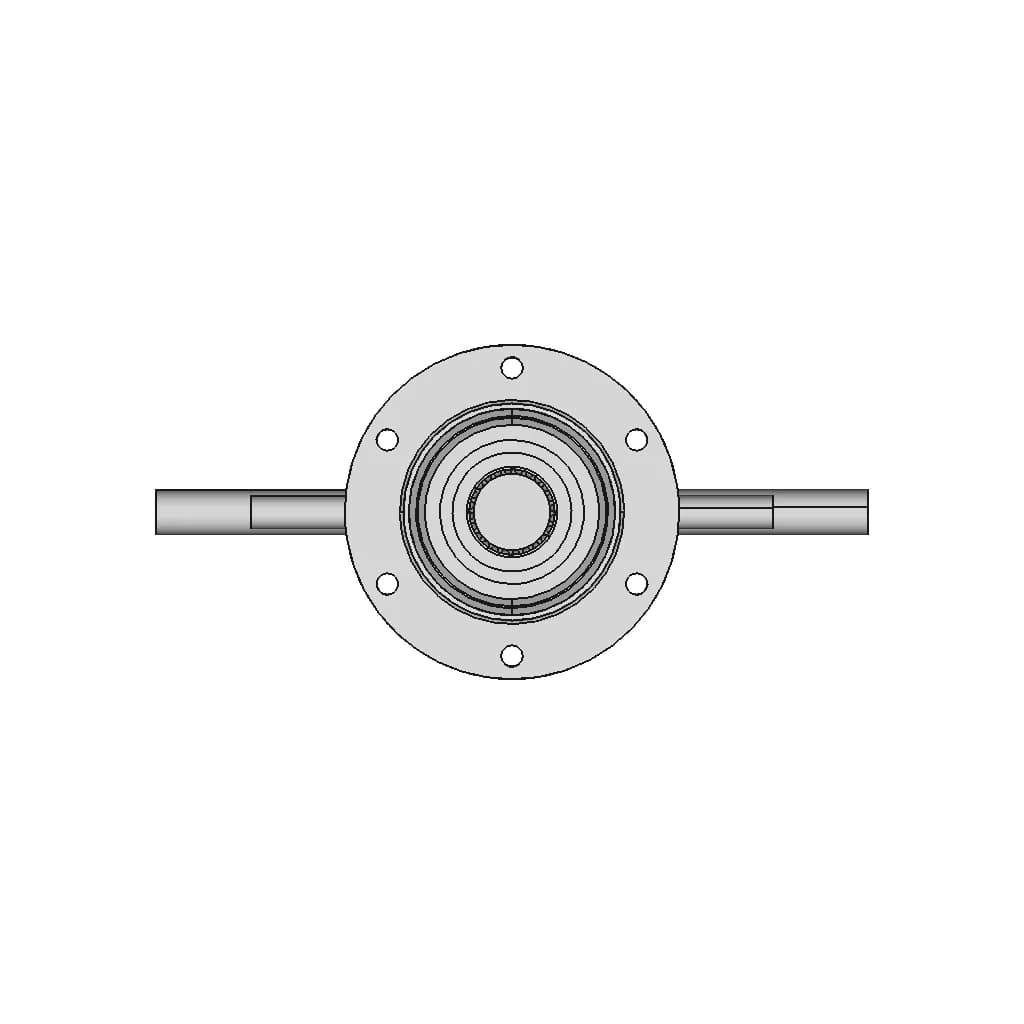 Solidworks Differential Gear Box - Standard Mechanical Component_0_270_degree_snapshot