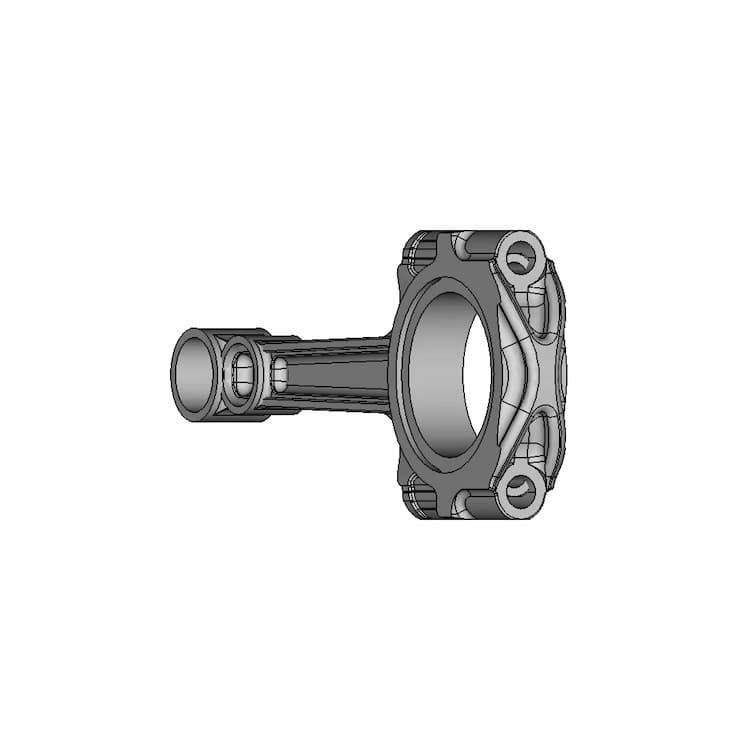 Honda Gl 1500 Connecting Rod | 3D Engineering Design File