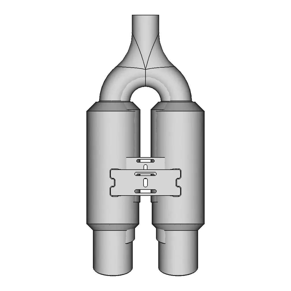 Exhaust Pipe | High-Quality CAD Model_270_0_degree_snapshot