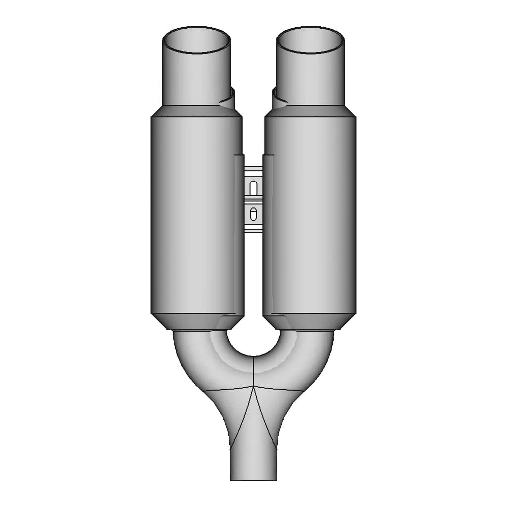 Exhaust Pipe | High-Quality CAD Model_90_0_degree_snapshot