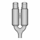 Exhaust Pipe | High-Quality CAD Model_90_0_degree_snapshot