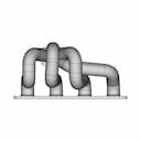 Sr20Det Top Mount Manifold | 3D Engineering Design File_0_0_degree_snapshot