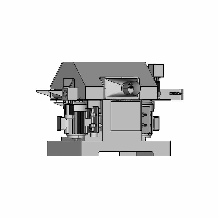 Vertical Spindle Multi Blade Circular Saw Machine | 3D Engineering Design File