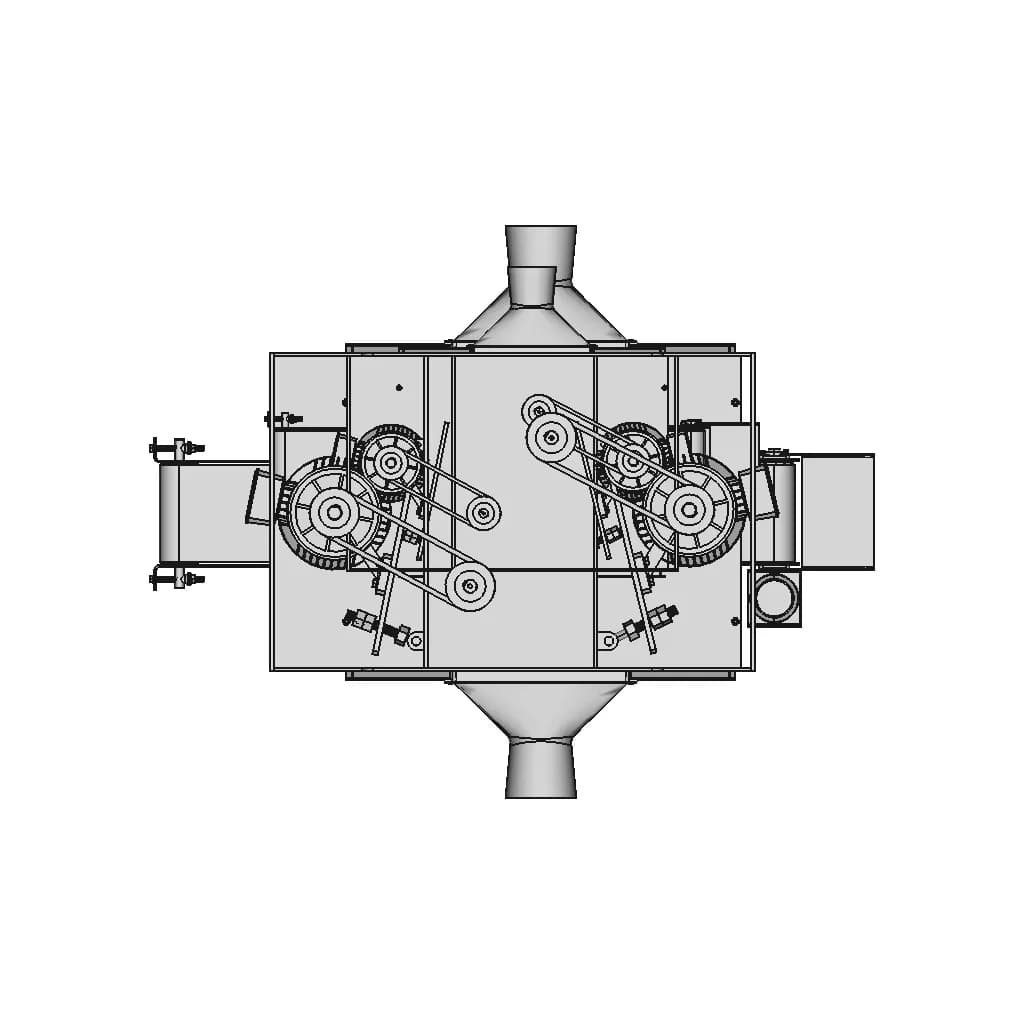 Vertical Spindle Multi Blade Circular Saw Machine | 3D Engineering Design File_90_0_degree_snapshot