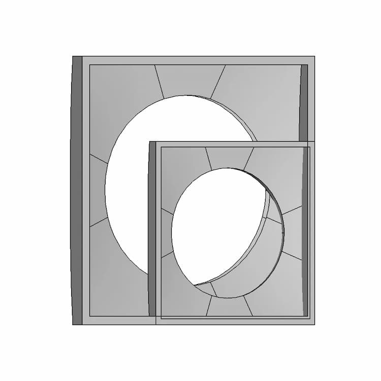 Einbau - Steckdose Berker 230 V Integro Reihe | 3D Engineering Design File