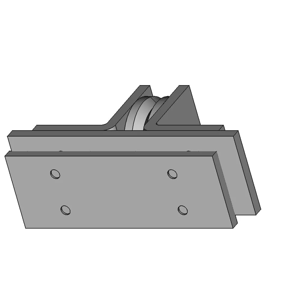 Support | High-Quality CAD Model_60_30_degree_snapshot