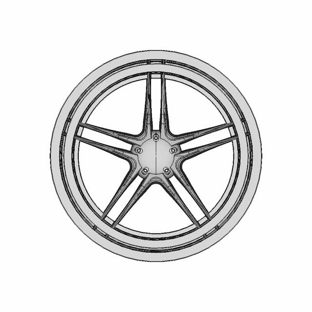 Wheel Rim | High-Quality CAD Model