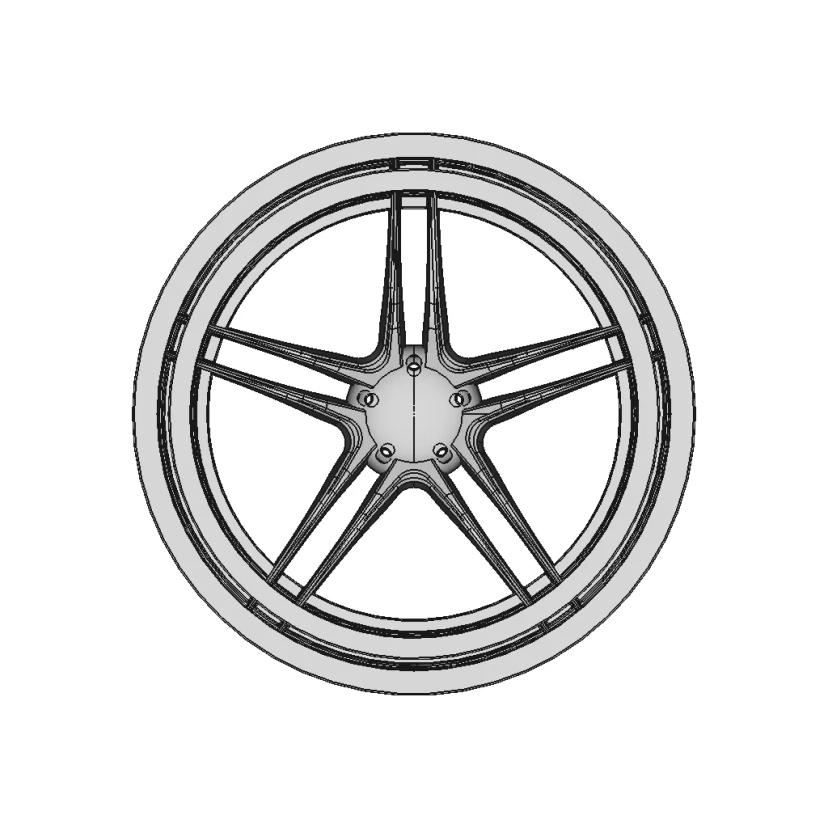 Wheel Rim | High-Quality CAD Model