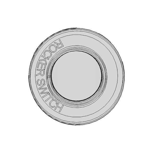 Wippschalter (On/Off) Mit Kontrollbeleuchtung - Standard Mechanical Component