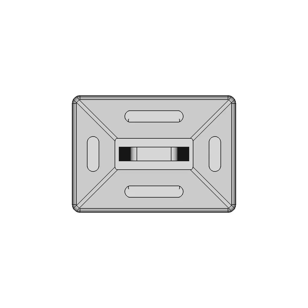 Flexible Rubber Delineator | High-Quality CAD Model_0_0_degree_snapshot