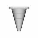 Rubber Cone 34Cm | High-Quality CAD Model_270_0_degree_snapshot
